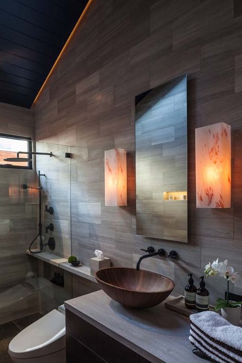 Asian bathroom design: 40 Inspirational ideas to soak up Design Interior Baie, Asian Bathroom, Toilette Design, Zen Bathroom, Bad Inspiration, Asian Homes, Asian Home Decor, Decor Baie, Bathroom Design Inspiration