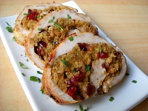 Stuffed Pork Loin, Stuffed Pork, Pork Loin Recipes, Budget Bytes, Pork Dinner, Tenderloin Recipes, How To Cook Pork, Pork Tenderloin Recipes, Stuffed Pork Tenderloin