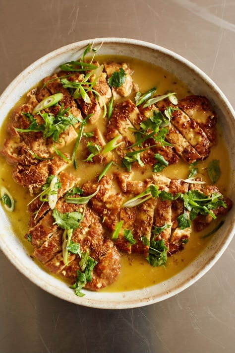 Hake Recipe, Ottolenghi Chicken, Pot Roasts, Crispy Chicken Breast, Ottolenghi Recipes, Preserved Lemon, Sweet Foods, Kitchen S, Blackened Chicken