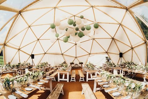 Marquee Tent, Dome Wedding, Wedding Marquee, Romantic Wedding Receptions, Wedding Venues Uk, Outdoor Wedding Inspiration, Dome Tent, Wedding Planning Websites, Geodesic Dome