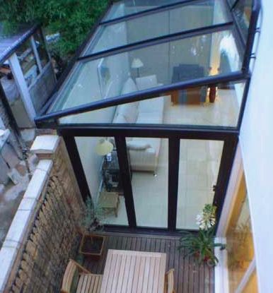 Atrium Roof, Side Courtyard, Side Return, Room Extensions, Industrial Style Decor, Glass Extension, House Extension Design, Glass Room, House Extension