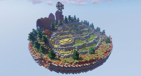 Hillside Farming, Hillside Farms, Farm Minecraft, American Barn, Minecraft Farm, Challenges To Do, Minecraft Map, House Map, Tool Sheds