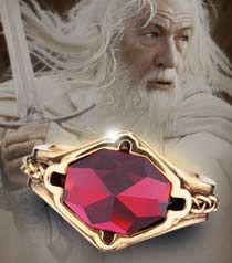 Gandalf's ring  LOVE IT TOO Narya Ring, Gandalf Ring, Annatar Sauron, Lotr Movies, Elven Ring, Elven Dress, Lotr Art, Red Rings, Hobbit Hole