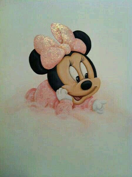 Minnie mouse de bebé Minnie Mouse Drawing, Drawing Disney, Mickey Mouse Wallpaper Iphone, Minnie Mouse Images, Idee Babyshower, Mouse Wallpaper, Minnie Mouse Pictures, Mickey Mouse Pictures, Mouse Crafts