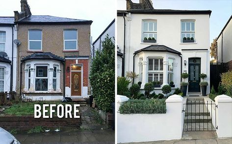 Renovated Houses Before And After, Attorney Office, Before After Design, House Before And After, Modern Victorian, Good House, Before And After Pictures, Through The Window, Traditional Interior