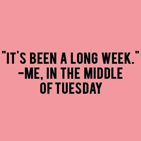 And yesterday was a Holiday! Do you ever feel like there's just a little too much to do in a day? The good news is we have fun new product to show you soon! 😉 Long Week Humor, Receptionist Humor, Nurse Things, Week Quotes, Workplace Humor, Scary Mommy, Savage Quotes, Funny Quotes Sarcasm, Single Quotes