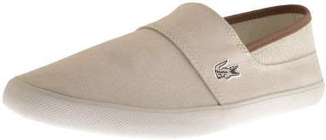 £40 Lacoste Marice Plimsoll White On Design, Slip On Sneaker, Baskets, Oxford, Slip On, Off White, Elastic, Sneakers, Canvas