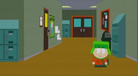 South Park School Hallway Background, South Park School Hallway, South Park Background School, Sp Background, South Park Background, Park Background, School Hallways, Disney Fan, Disney Fan Art