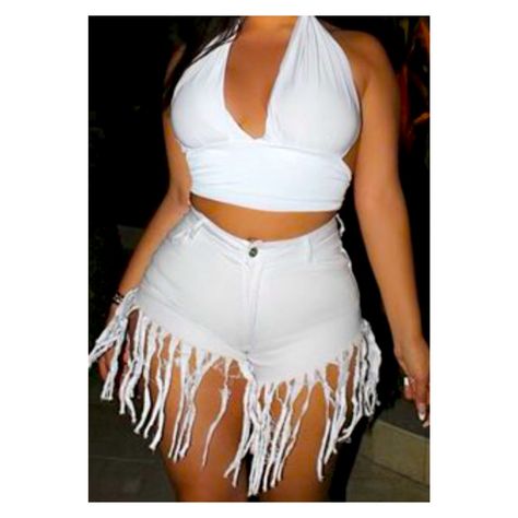 Super Fringe Hem Denim Shorts. Stretchable. Available In Light Denim As Well. 67% Cotton, 20% Polyester, 11% Rayon, 2% Spandex Light Denim, White Shorts, Jean Shorts, Denim Shorts, Color White, Spandex, Womens Shorts, Outfit Inspo, Women Shopping