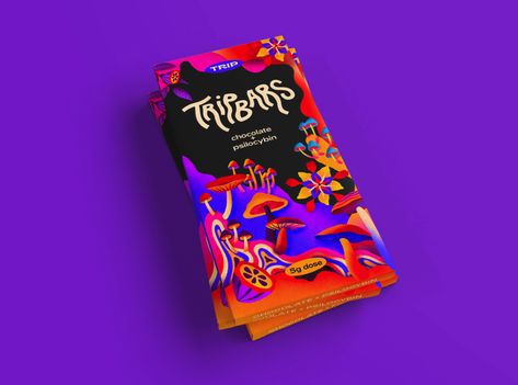 Mushroom Packaging Design, Magic Mushroom Chocolate, Chocolate Bar Packaging, Mushroom Chocolate, Chocolate Bar Design, Bar Packaging, Packaging Design Ideas, Event App, Chocolate Packaging Design