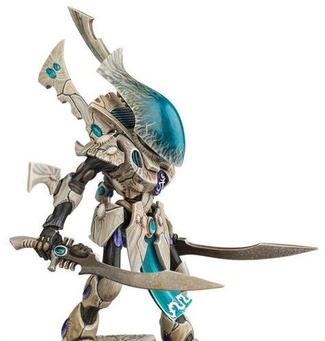 Eldar Wraithlord | 2019-10-14 Eldar Wraithguard, Aeldari 40k, Eldar 40k, Warhammer Eldar, Warhammer 40k Tyranids, 40k Eldar, Golden Demon, Bone Pattern, Warhammer 40k Figures