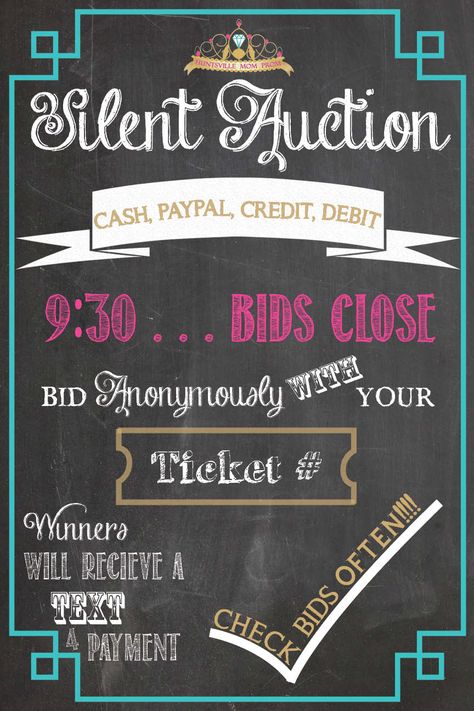 @HSVmomprom Silent Auction Signage Casino Fundraiser, Silent Auction Gift Basket Ideas, Silent Auction Donations, Silent Auction Fundraiser, Auction Gift Basket Ideas, Auction Donations, Night Decoration, Nonprofit Management, Bingo Night