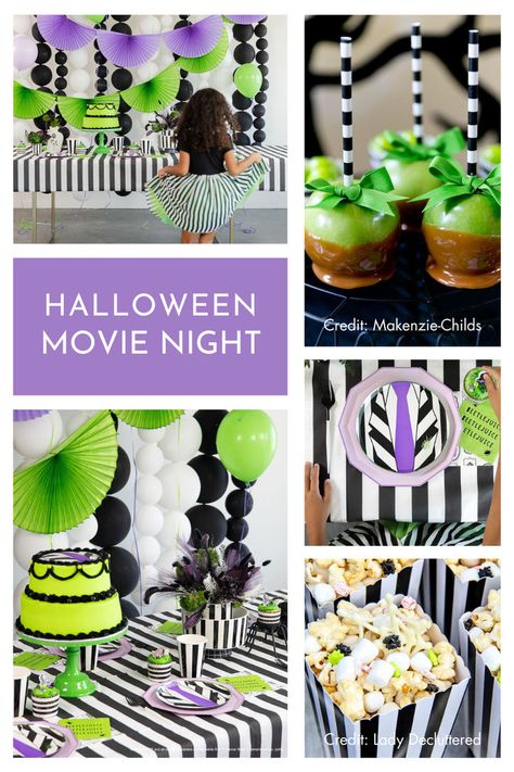 Whether you’re planning a Beetlejuice dinner party, or spookymovie night, here’s how to host an extraordinary celebration with our must-have “Betelgeuse™” collection! Beetlejuice Dinner Party, Beetlejuice Dinner, Beetlejuice Party Ideas, Halloween Movie Night Ideas, Beetlejuice Birthday, Beetlejuice Party, Movie Night Ideas, Movie Night For Kids, Beetlejuice Movie