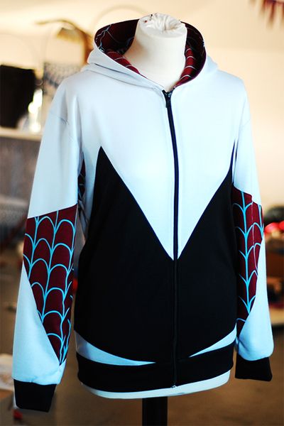 Gwen Stacy Hoodie, Gwen Stacy Sweater, Spider Clothing, Spider Woman Costumes, Everything In Time, Marvel Fashion, Woman Hoodie, Marvel Clothes, Nerd Fashion