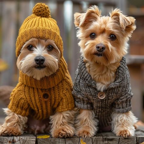 🍁🧣 Fall is here, and your pup deserves to look fabulous! Dress them up in the coziest, chicest looks of the season. 🐶✨ #FallFashion #DogApparel #CozyPup #BarkWithWonder Puppy Fall Photoshoot, Cute Fall Dog Pictures, Dogs In Autumn, Autumn Dog Aesthetic, Puppy In Fall Leaves, Fall Is Here, Fall Vibes, Dog Clothes, Beautiful Nature