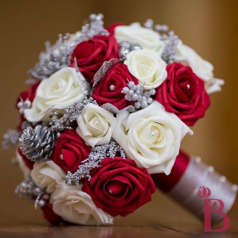 Best 25+ Red silver wedding ideas on Pinterest | Red grey ... Red Grey Wedding, Red Silver Wedding, Red Wedding Centerpieces, Large Wedding Bouquet, Winter Wedding Planning, Red Bouquet Wedding, Winter Wedding Bouquet, Red Bouquet, Winter Wedding Colors