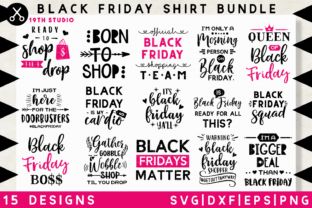 The Big SVG Bundle Vol.2 continues offering a wide selection of awesome designs for your next crafting project. The bundle is split into the following categories: Black Friday Shirt Design Bundle – prepare for all the craziness to come with 15 designs, perfect for t-shirts, shopping bags, mugs and any other project your creative mind can think […] Black Friday Shirts, Friday Shirt, Queen Shop, Black Friday Shopping, Shirt Svg, Font Bundles, Shopping Hacks, School Design, Word Art