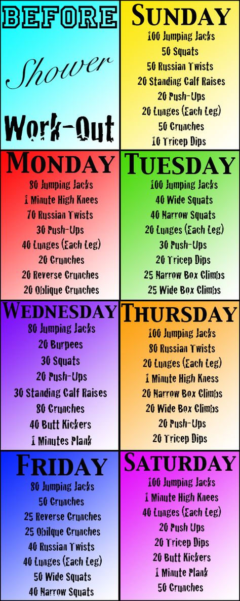 Do these exercises before your shower to ensure a daily 10 to 20 minute workout! No excuses! Before Every Shower Workout, Bathroom Workout, Before Shower Workout, Vent Notes, Shower Workout, Quick Workout At Home, Lazy Exercise, 25 Minute Workout, Teen Workout Plan