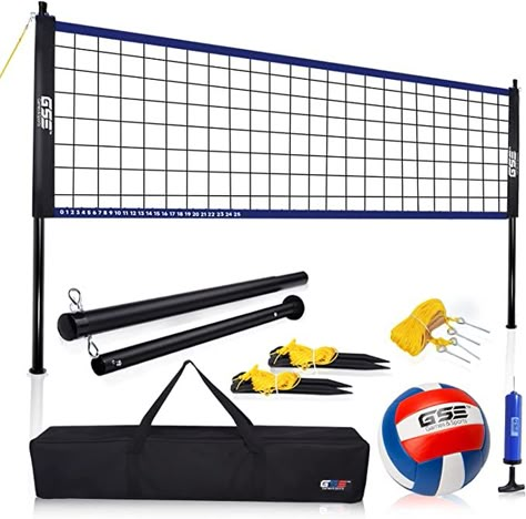 Portable Volleyball Net, Volleyball Equipment, Professional Volleyball, Volleyball Set, Badminton Net, Volleyball Stuff, Indoor Volleyball, Badminton Set, Dream Wishlist