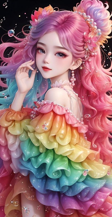 Girly M Instagram, Walpapers Cute, Anime Show, Girly M, Pink Wallpaper Girly, Disney Princess Fan Art, Cute Mobile Wallpapers, Really Cool Drawings, Phone Wallpaper Pink