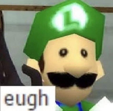 Luigi Pfp, Pfp Twitter, Memes Relationships, No Ok, Mario Memes, Super Mario Art, Super Mario Brothers, Mario Brothers, Silly Images