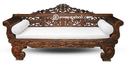 ANTIQUE TEAK - Furniture - [ EXPORT BALI ] Balinese Daybed, Diwan Design, Tanu Jain, Lomo Photography, Retro Objects, Ethnic Furniture, Bali Furniture, Indonesian Furniture, Bali Decor