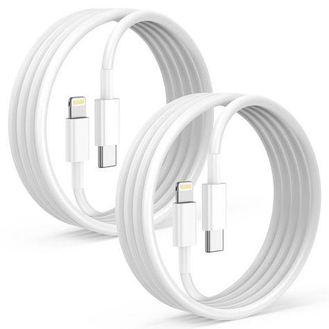 2Pack for Apple iPhone 12 13 Fast Charger Cable 6ft [Apple MFi Certified], USB Type C to Lightning Cable 6 Foot Apple iPhone Iphone Charger Cord, Cable Iphone, Charger Cord, Charging Cord, Iphone Charger, Lightning Cable, Fast Charger, Phone Charging, Wall Charger