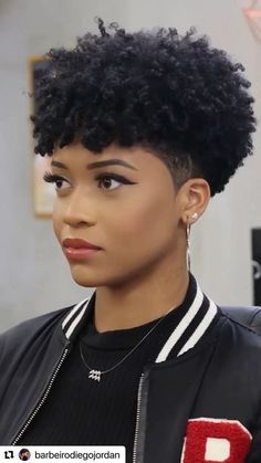 Short Haircut Wolfcut, Afros Black Women, Haircuts For Black Women Natural, Short Tapered Natural Hair, Mushroom Hairstyle, Tapered Cut Natural Hair, Undercut Natural Hair, Natural Hair Haircuts, Short Hair Designs