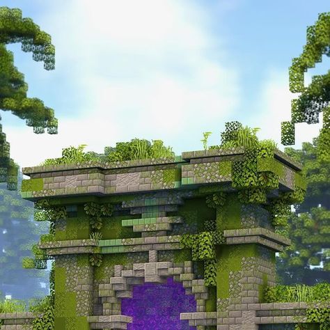 MrMattRanger | Minecraft Builder on Instagram: "Minecraft Overgrown Nether Portal  Downloads Linked in Bio 💾  Join the Bakery Minecraft Server:  🌎 Play.Bakery.Builders ————————————————————— #minecraft #minecraftbuilds #minecraftbuild #mcpe #minecraftideas #minecraftidea #minecraftdesigns #minecraftinspiration #minecrafttips #minecraftinspiration #minecrafthowto #minecrafttutorial #minecraftnetherportal #minecraftivergrown" Overgrown Nether Portal, Minecraft Overgrown, Nether Portal Design, Overgrown Ruins, Minecraft Aquarium, Minecraft Portal, Play Bakery, Nether Portal, Portal Design