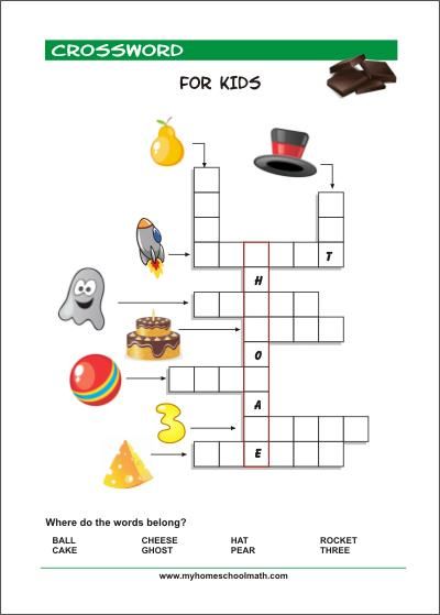 Free printable crossword puzzles for kids with pictures Crossword Puzzles For Kids, Kids Crossword Puzzles, Free Printable Crossword Puzzles, Word Puzzles For Kids, Printable Crossword Puzzles, Printable Puzzles For Kids, Kids Worksheets, English Worksheets For Kids, Learning Worksheets