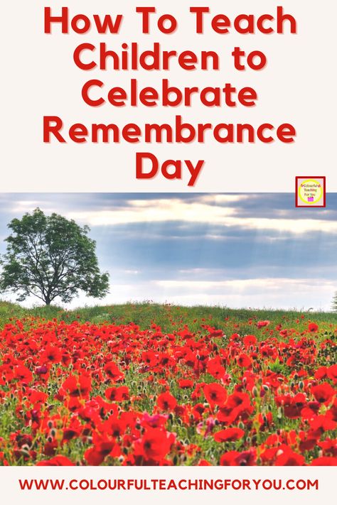 How to Teach Children to Celebrate Remembrance Day and Veterans Day by Charlotte Lim of Colourful Teaching For You. These Remembrance Day and Veterans Day service projects are a way of saying thank you for your service and honoring all who served. https://www.colourfulteachingforyou.com/2022/11/how-to-teach-children-to-celebrate-remembrance-day Veterans Day Art, Remembrance Day Poppy, Remember Day, Choice Boards, Teachers Pay Teachers Seller, Language Arts Elementary, Math Center Activities, Center Activities, Teaching Practices