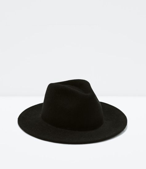 Imagen 1 de SOMBRERO FIELTRO ALA GRANDE de Zara Wide Brim Felt Hat, Hipster Hat, Hipster Looks, Blue Suit Wedding, Hats And Caps, Trendy Hat, Designer Suits For Men, Hipster Mens Fashion, Tumblr Outfits