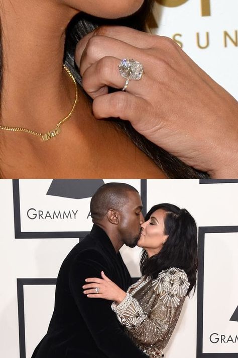 Kim Kardashian Ring, Kim Kardashian Engagement Ring, Huge Engagement Rings, Kim Kardashian And Kanye West, Lorraine Schwartz, Kanye West And Kim, Kim And Kanye, Kim Kardashian And Kanye, Future Engagement Rings