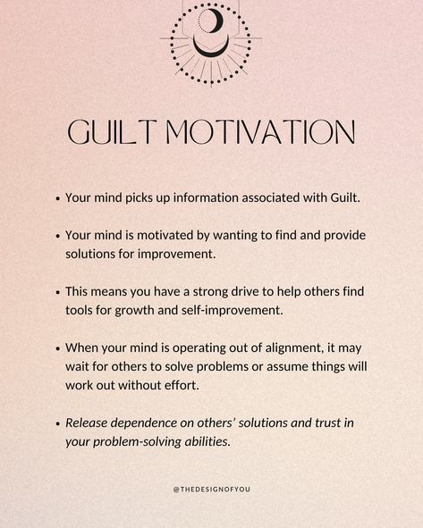 Let’s talk about Motivation in Human Design! ✨ Motivation speaks to how our mind is motivated when picking up information. When our mind is motivated in the correct way, it is easier to go in the most aligned direction and step into our gifts with ease💫 There are 6 different motivations: Fear, Hope, Desire, Need, Guilt, Innocence. To find out your Motivation in HD, comment MYCHART and I will send you the link to look up your unique chart on my website! If you are loving human design and y... Caves Human Design, Human Design Caves, Human Design Motivation, Design Motivation, Human Design System, Human Design, Design System, Study Tips, Problem Solving