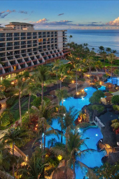 Marriott’s Maui Ocean Club is one of the most popular timeshare resorts - and for good reason! If you're currently able to go to Hawaii, then by all means! Hilton Hawaiian Village, Maui Resorts, Kaanapali Beach, Poipu Beach, Lahaina Maui, Ocean Resort, Ocean Club, Beach Cabana, Maui Vacation