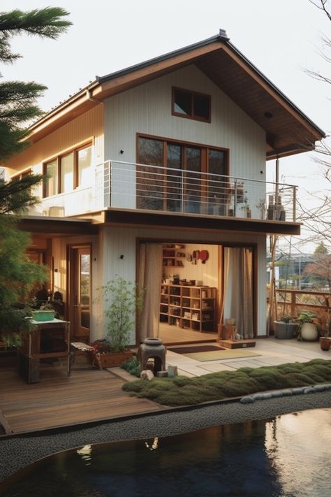 Traditional Japanese homes where timeless design blends perfectly with modernity and steps into a world of serenity. Every aspect reflects a harmoniou... Check more https://cfeer.com/23-japanese-homes-design-blends-perfectly-with-modernity-and-steps-into-a-world-of-serenity/ Japanese Residential Architecture, Japanese Inspired Home Exterior, Japan House Modern, Traditional Japanese House Exterior, Modern Japanese House Exterior, Expensive Japanese House, Japanese Apartment Building, Middle Class Japanese Home, Typical Japanese House