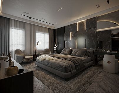 Luxurious Bedrooms Master, Bedroom Modern Luxury, Mansion Bedroom, Big Bedrooms, Modern Luxury Bedroom, Luxury Bedroom Design, Luxury Bedroom Master, Mansion Interior, Dream House Rooms