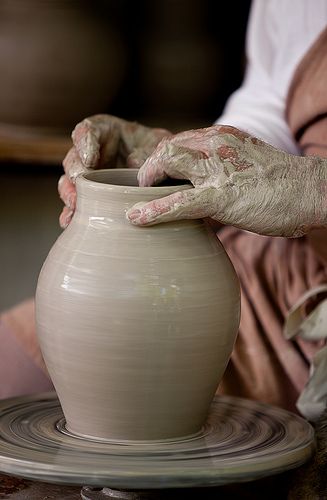 Potter's Hands | Flickr - Photo Sharing! The Potter's Hand, Business Basics, Pottery Wheel, Potters Wheel, Public Speaking, Manado, Pottery Studio, Clay Art, Ceramic Pottery