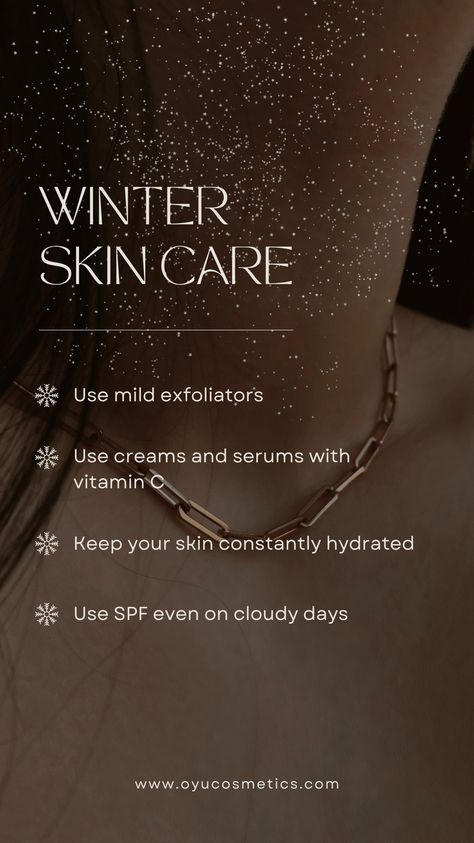 New Year New Skin Quotes, Winter Skincare Quotes, Christmas Skincare Quotes, Winter Skincare Aesthetic, Winter Skincare Tips, Skin Care Marketing, Medspa Posts, Skincare Topics, Winter Esthetics