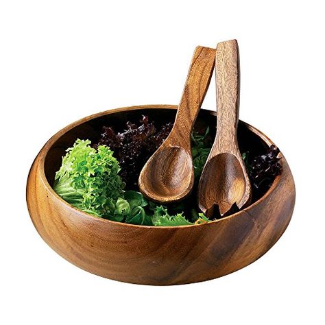 Premier Housewares Acacia Wood Large Round Salad Bowl Premier Housewares http://www.amazon.co.uk/dp/B004IZ20MO/ref=cm_sw_r_pi_dp_c1i1wb0J97XGJ Acacia Wood Bowl, Wooden Kitchenware, Wood Serving Bowl, Wood Plates, Wooden Salad Bowl, Wood Salad Bowls, Wooden Kitchen Utensils, Large Salad Bowl, Cute Kitchen