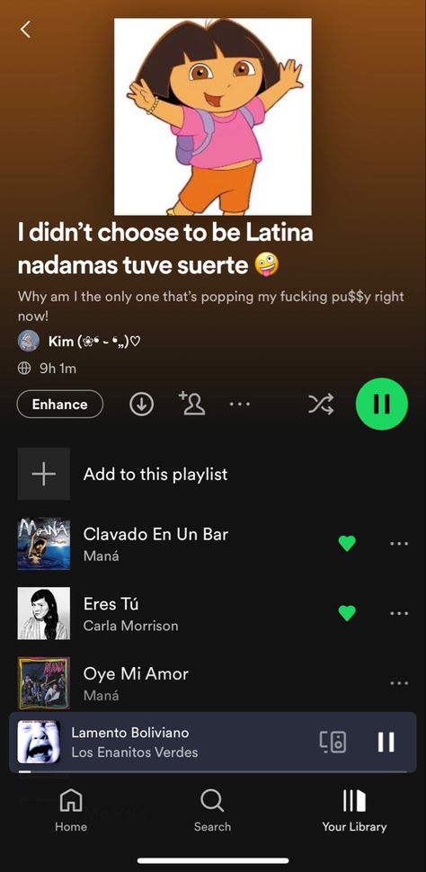 Playlist, Spotify, Spotify playlist, Spotify playlist ideas, pop, hip hop, r&b, Kpop, alternative, edm, dance, fun, groovy, jazz, cute, music, songs, playlist ideas, song recommendations, hit songs, latin, mexican, latino, Maná, Carla Morrison, Los Enanitos Verdes, Los Bukis, Los caminantes, Bronco, Grupo Bryndis Dominican Playlist, Hispanic Playlist Cover, Spanish Spotify Playlist, Spanish Spotify Playlist Covers, Latina Playlist, Hispanic Songs, Spotify Playlist Ideas, Happy Playlist, Best Spotify Playlists