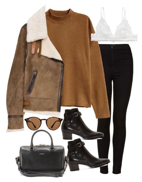 9327969053c0068dd9e07c529866b94ddesc51917456ri Polyvore Winter Outfits, Polyvore Winter, Topshop Jeans, Winter Mode, Fashion Boho, Mode Inspo, Work Outfits Women, Inspiration Mode, Mode Inspiration