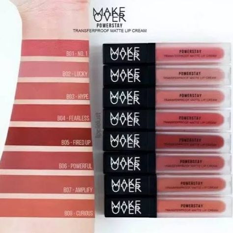 Matte Lip Cream, Cream Lipstick, Deep Burgundy, Lip Cream, Matte Lip, Nude Pink, Intense Colors, Matte Lips, Pink Brown