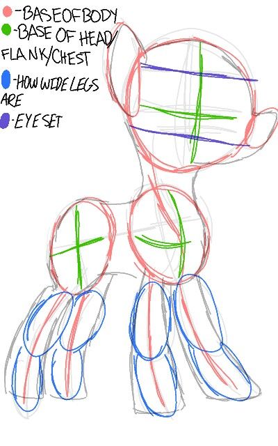 How To Draw Mlp Hair, My Little Pony Anatomy, How To Draw My Little Pony Step By Step, Mlp Drawing Tutorial, Mlp Base Earth Pony, How To Draw A Pony, How To Draw Pony, How To Draw Mlp Ponies, Pony Base Drawing