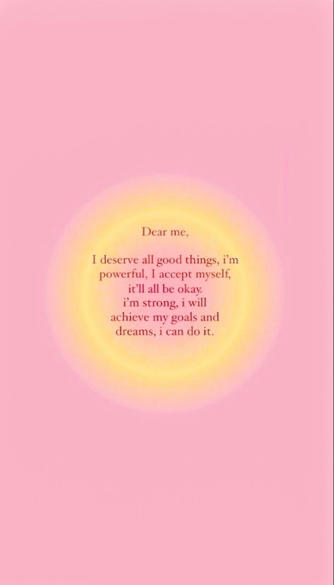 Pink And Gold Quotes, Pink And Yellow Quotes, Yellow And Pink Aesthetic Wallpaper, Yellow Manifestation, Pink Manifestation, Yellow Quotes, Gold Quotes, Quotes Dream, I Am Affirmations