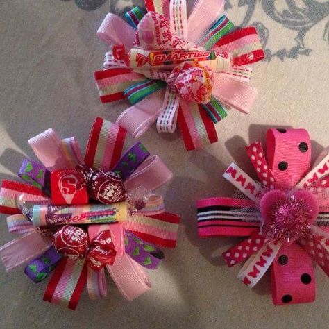 Peppa Pig Party Favors Bags, Ballet Recital Gifts, Candy Corsage, Candyland Dance, Father Daughter Dance Ideas, Peppa Pig Party Favors, Father Daughter Dance Dresses, Valentine Dance, Dance Fundraisers