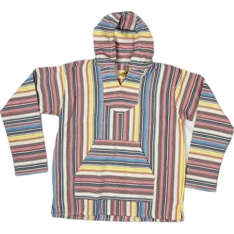 Earth Ragz | Shirts | Earth Ragz Sz L Baja Striped Poncho Hoodie | Poshmark Poncho Hoodie, Nike Tech Fleece Hoodie, Quarter Zip Men, Hoodie Pocket, Poncho Pullover, Top To Bottom, Mens Accessories Fashion, Shirt Skirt, Colorful Hoodies