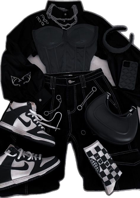 Cute Nike Outfits, Fasion Outfits, Cute Dress Outfits, Trendy Outfits For Teens, Tomboy Style Outfits, Swaggy Outfits, Tomboy Fashion, Cute Everyday Outfits, Baddie Outfits Casual