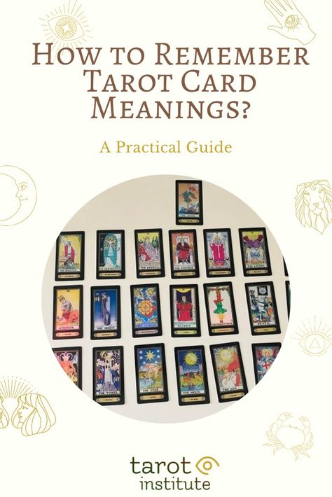 In this article, we'll find out How to Remember Tarot Card Meanings by following a practical guide we prepared for you. Tarot Basics, Suit Of Pentacles, Extrasensory Perception, How To Remember, Learning Tarot, Tarot Interpretation, Learn Tarot, Soul Journey, Chart Astrology