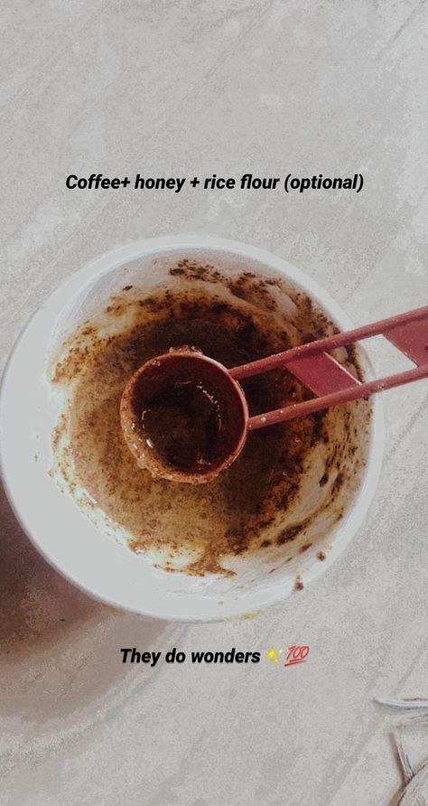 Rice Flour And Honey Face Mask, Rice Flour Benefits For Skin, Rice Flour Coffee Face Mask, Rice Flour For Skin Lightening, Rice Flour Face Mask For Glowing Skin, Rice Flour Face Mask, Flour Face Mask, Rice Flour For Skin, Coffee Mask